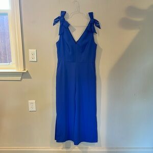 NWT Lilly Pulitzer Danni Jumpsuit in Corsica Blue, size 8.